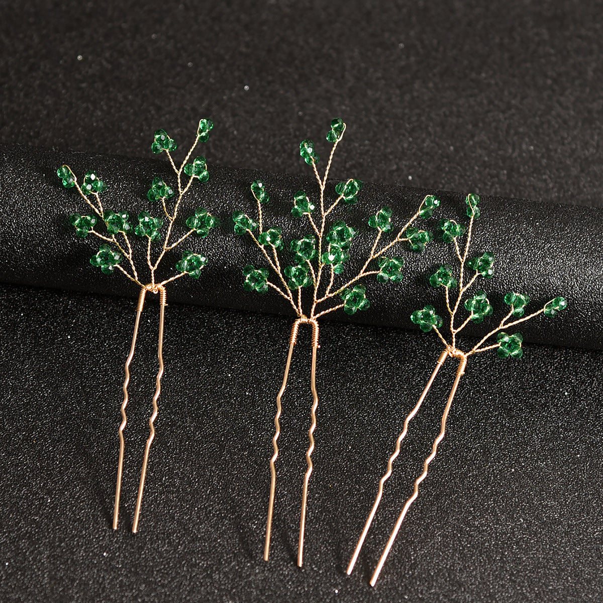 U Shaped Pearl Hair Pins Handmade Wedding Party Accessories