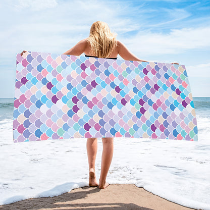 Custom Printed Beach Towel Microfiber Quick-Dry Towel
