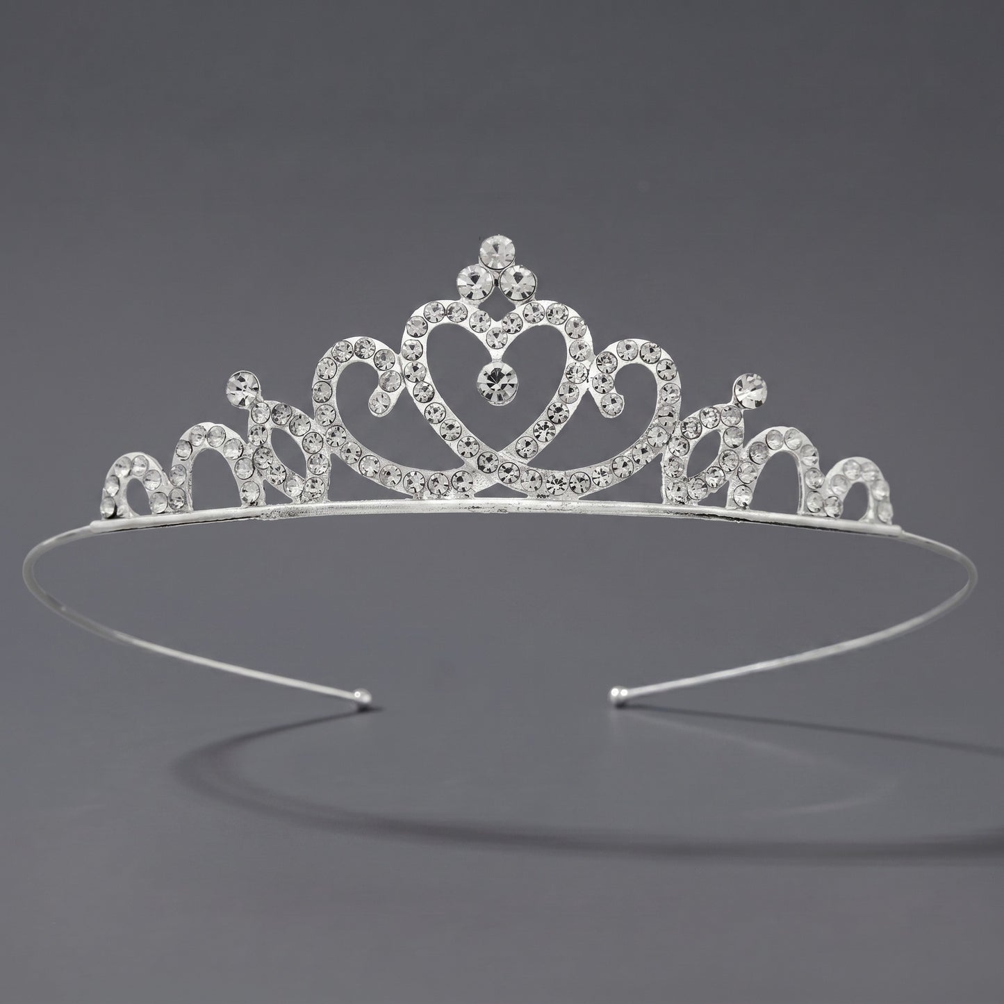 Luxury Rhinestone Princess Crown Headpiece for Birthdays and Weddings