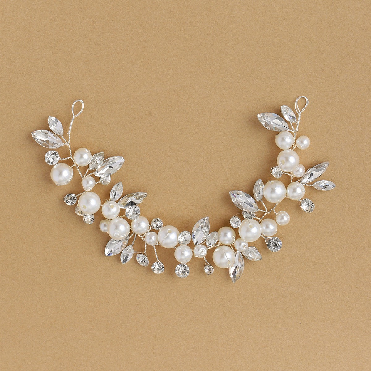 Elegant Pearl Hairband Wedding Hair Accessory
