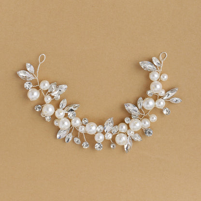 Elegant Pearl Hairband Wedding Hair Accessory