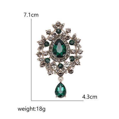 Creative Glass Brooch Fashion Accessory