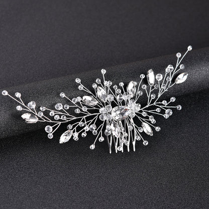 Handmade Rhinestone Bridal Hair Comb Wedding Accessories