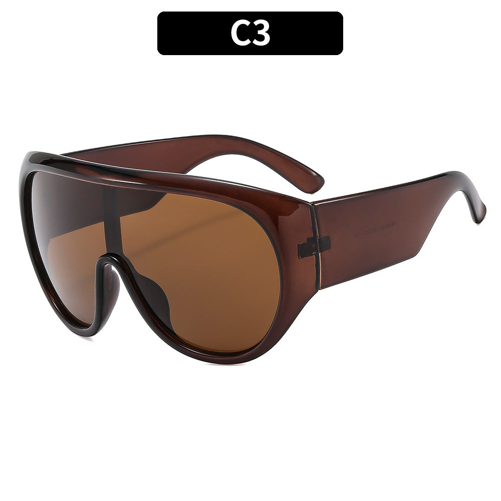 Trendy Oversized Sport Sunglasses for Men and Women