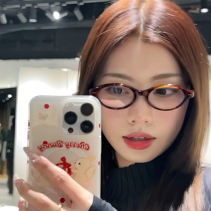 Retro Chic Unisex Clear Lens Blue Light Blocking Glasses
