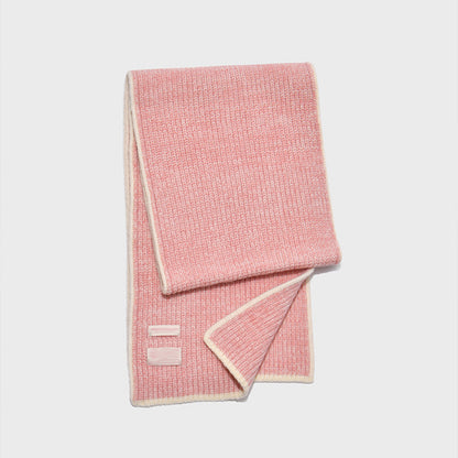 Wool Blend Knitted Scarf for Women Chic Versatile Winter Accessory