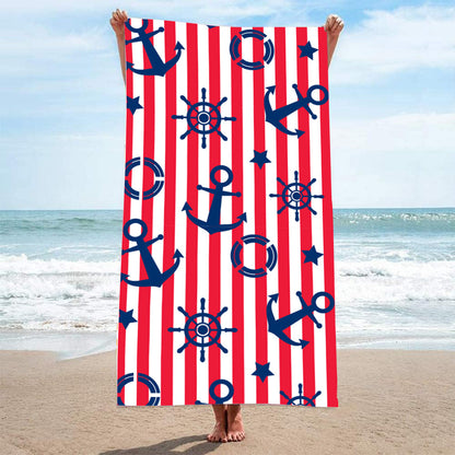 Custom Beach Towel Extra Large Microfiber Printed 100x180cm