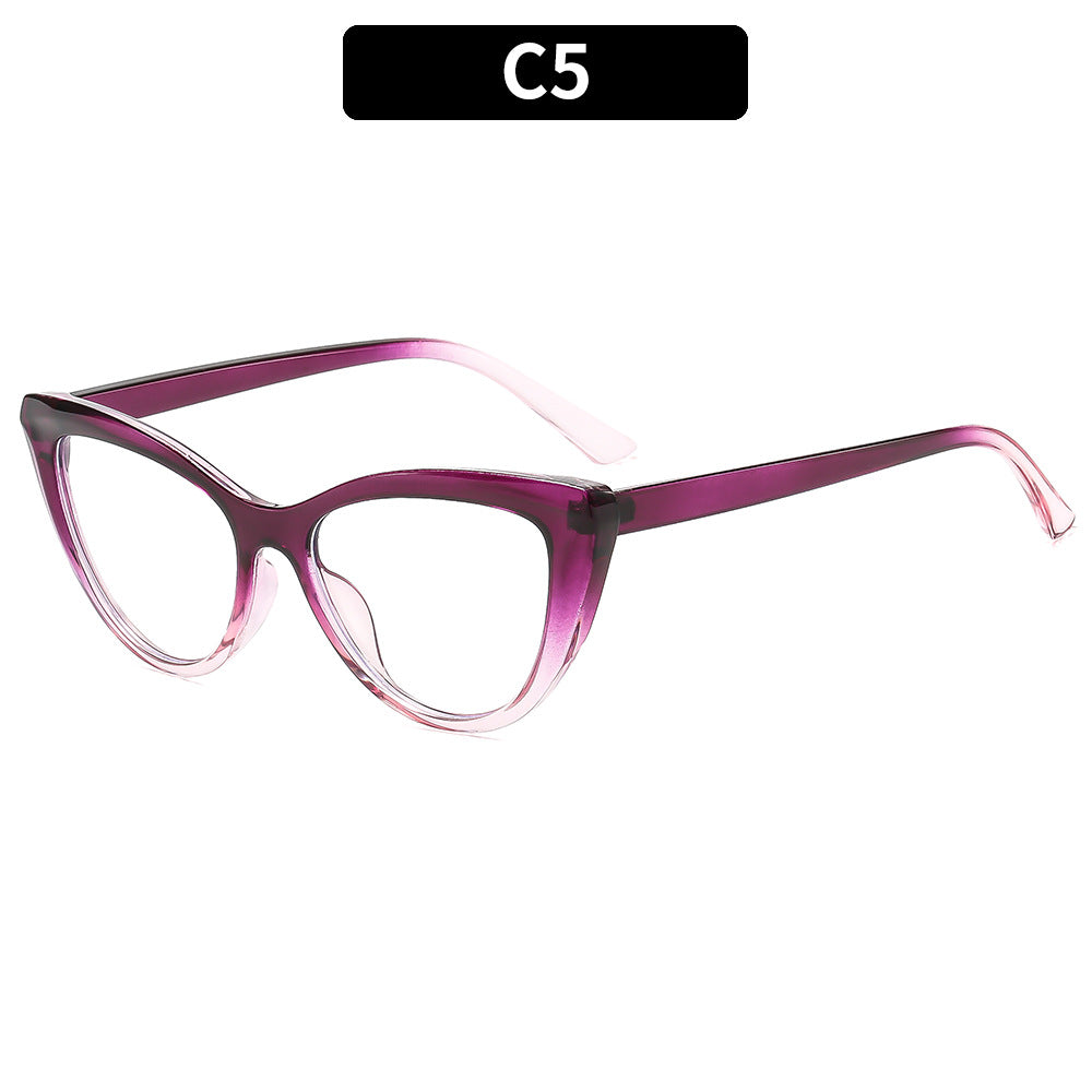 Fashionable Cat Eye Blue Light Blocking Glasses for Women