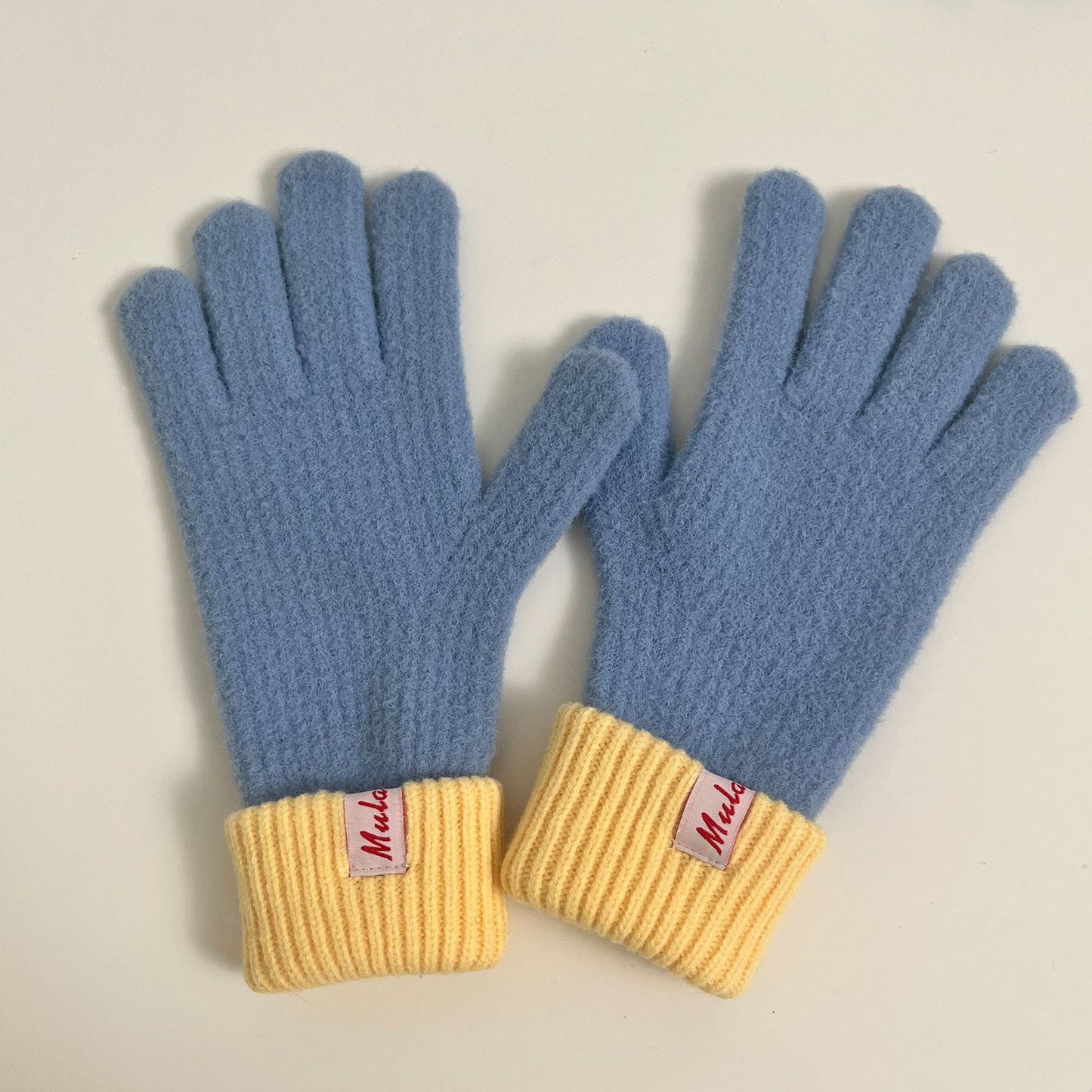 Touchscreen Wool Knit Gloves for Winter Fashion
