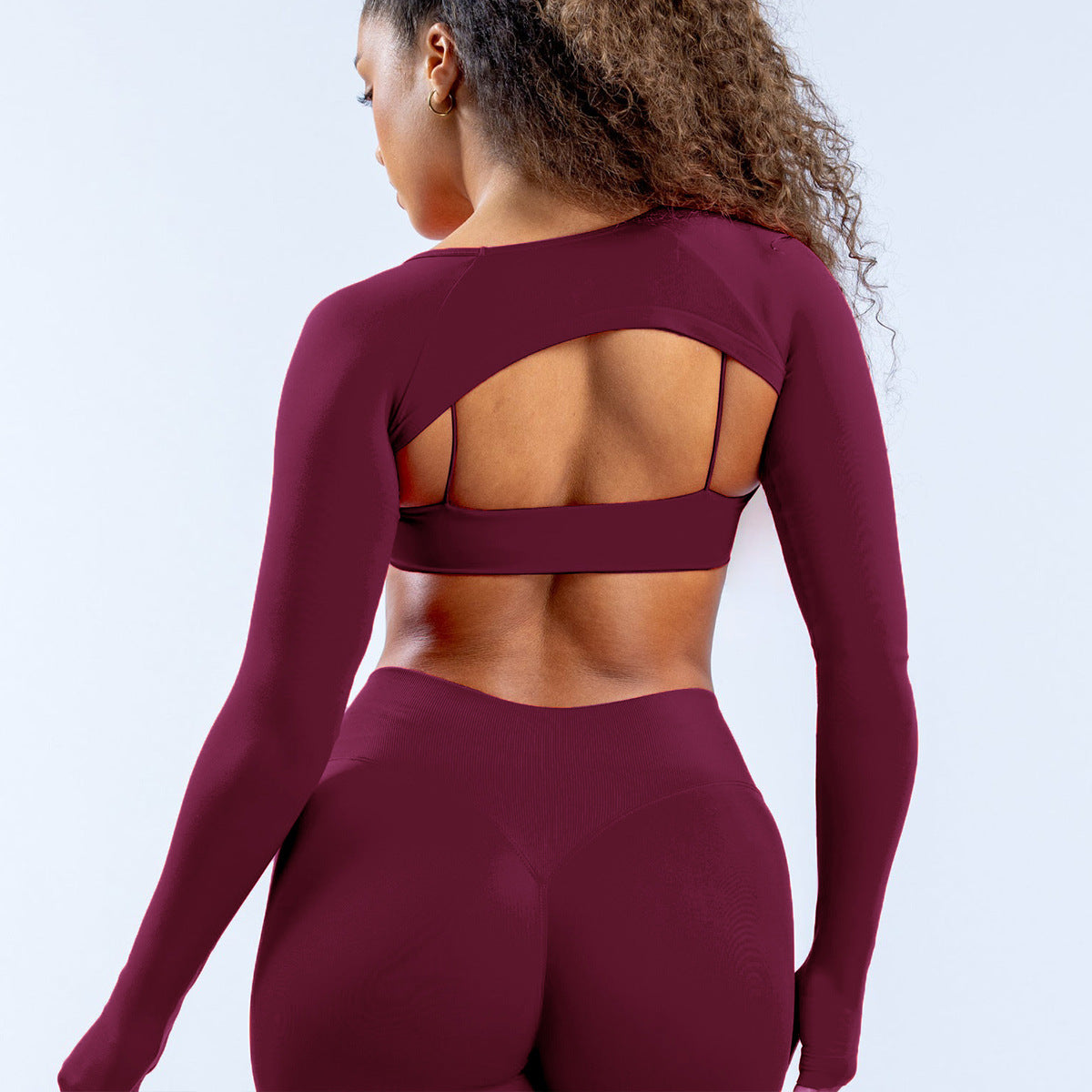 Women's Yoga Set Moisture-Wicking Workout Outfit