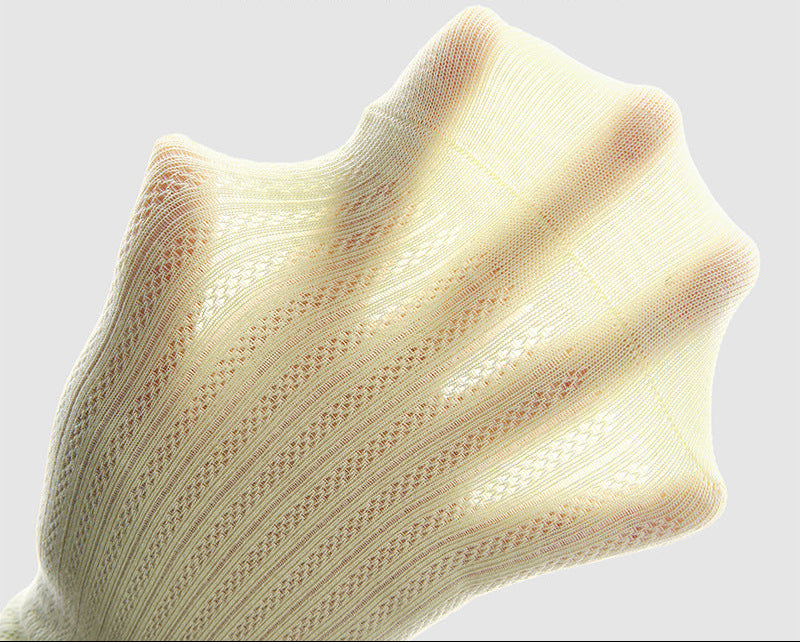 Mid Calf Renaissance Mesh Cotton Socks Breathable Casual