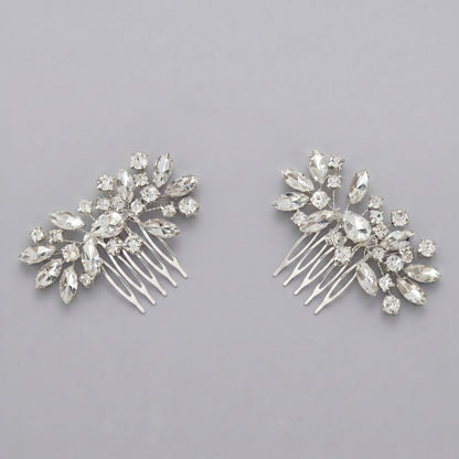 Exquisite Pearl and Crystal Flower Headpiece for Bridal Photoshoots