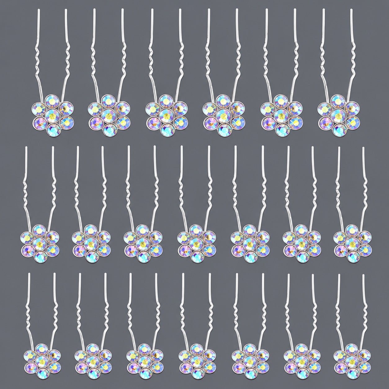 Handcrafted Pearl Hairpins With Rhinestones For Weddings
