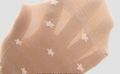Socks Retro Color Block Moisture Wicking Nylon Mid Calf