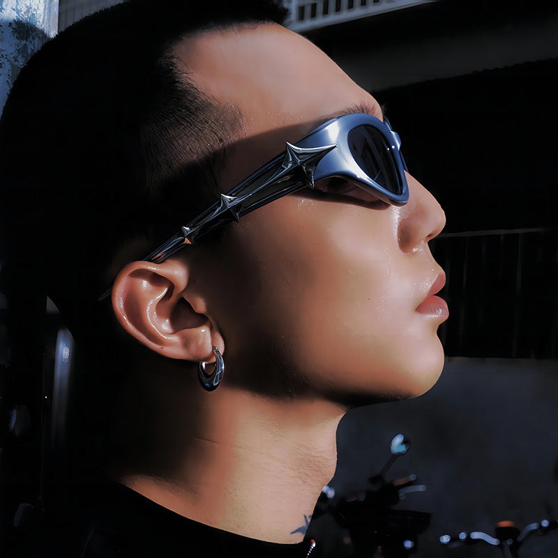 Stylish Outdoor UV400 Protection Sunglasses with Trendy Frames