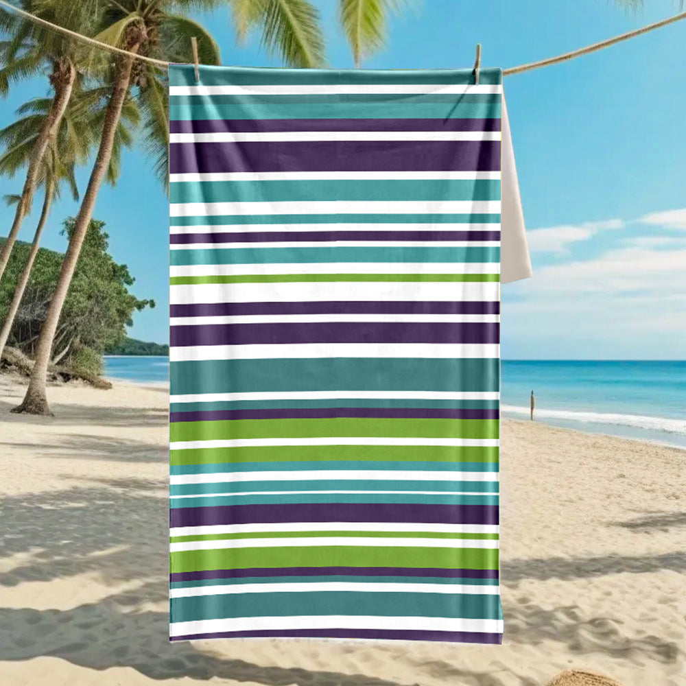 Microfiber Printed Beach Towel Bath Towel