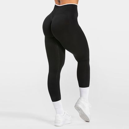 Color Blocked Long Sleeve Workout Top for Women