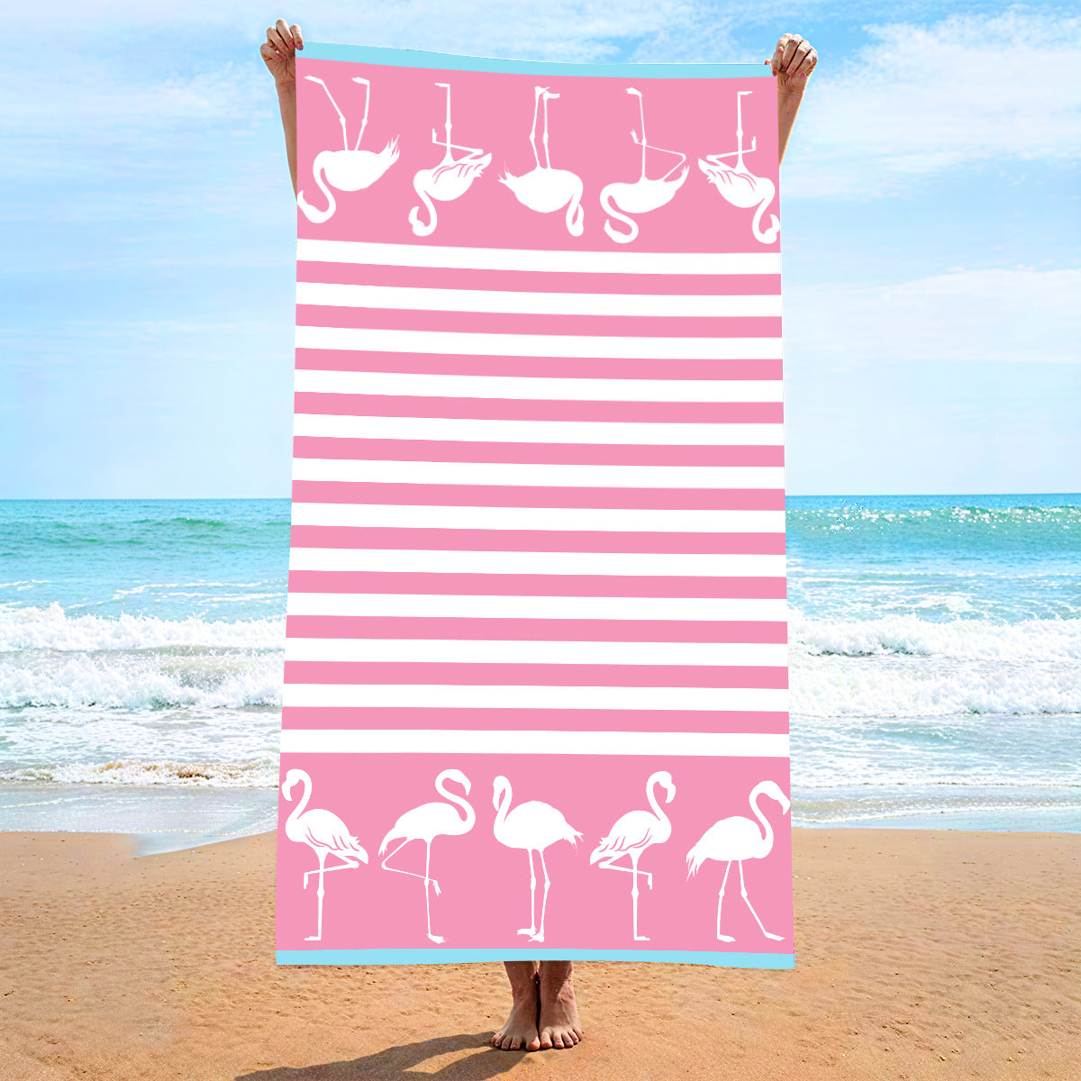 Custom Printed Beach Towel Microfiber Quick-Dry Towel