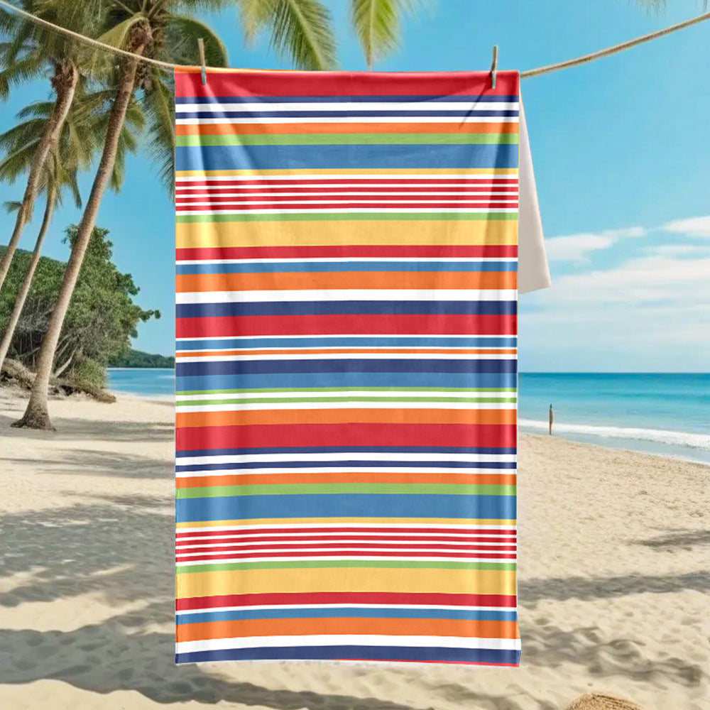 Microfiber Printed Beach Towel Bath Towel