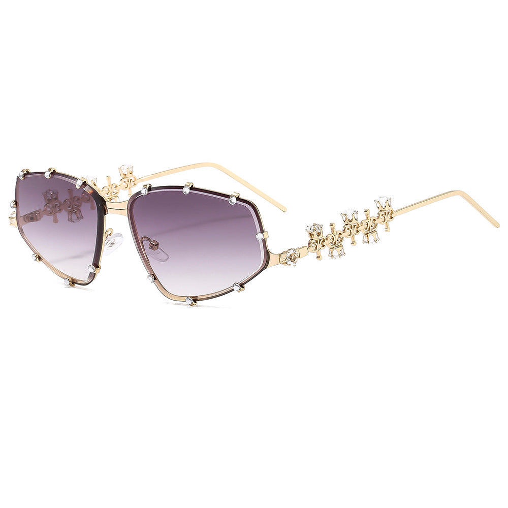 Cyberpunk Oversized Sunglasses Stylish Futuristic Shades