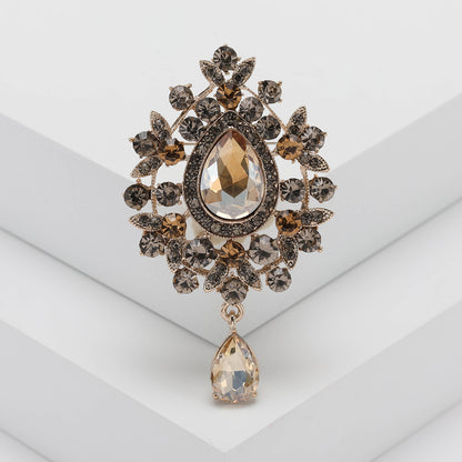 Creative Glass Brooch Fashion Accessory