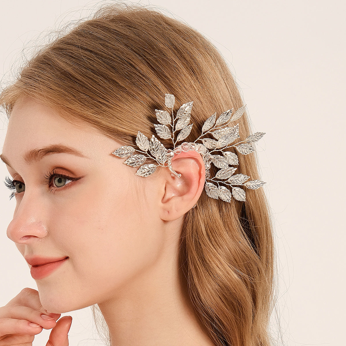 Handcrafted Pearl and Crystal Floral Earrings - Elegant and Versatile Accessories