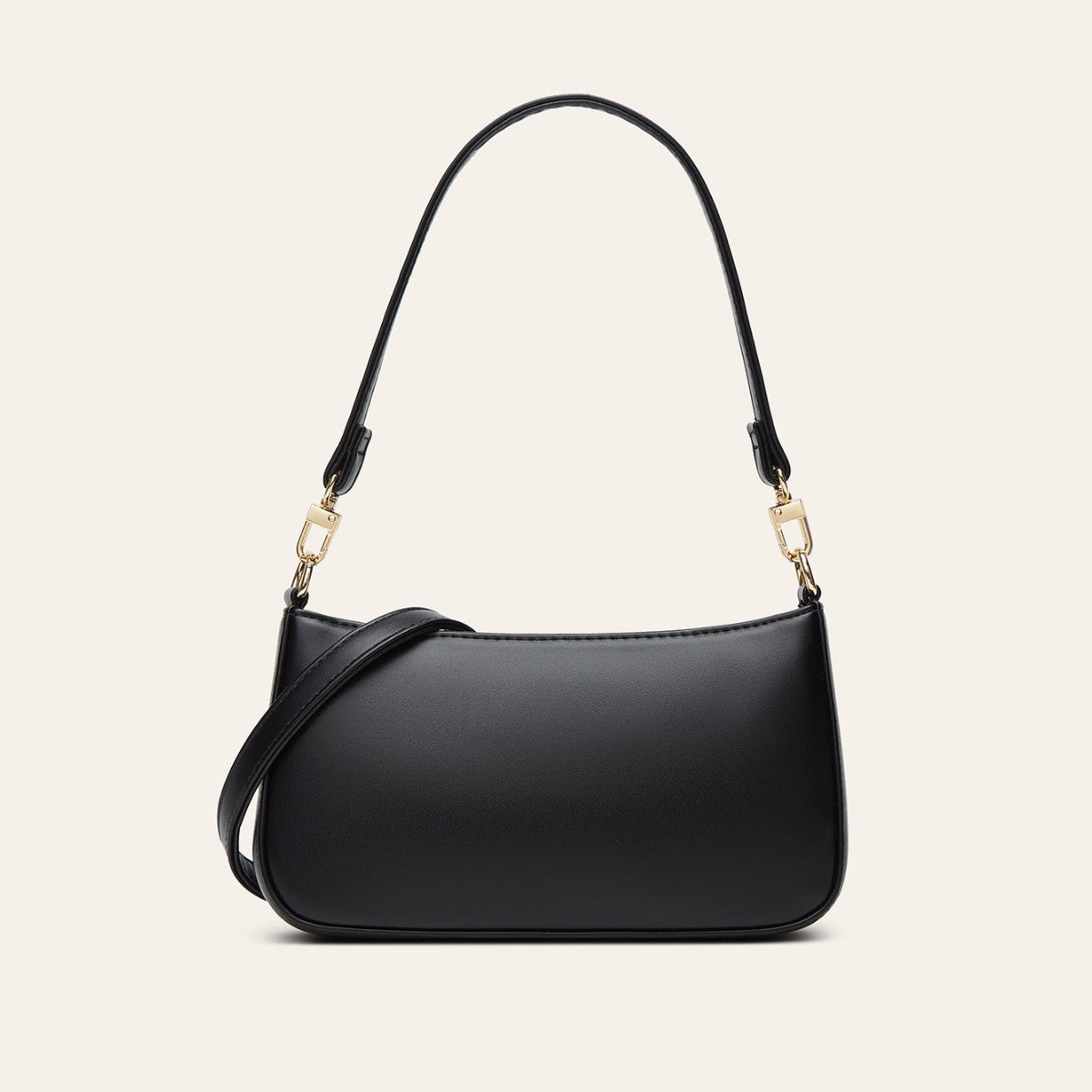 Vintage Chic PU Shoulder Bag