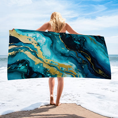 Custom Beach Towel Extra Large Microfiber Printed 100x180cm