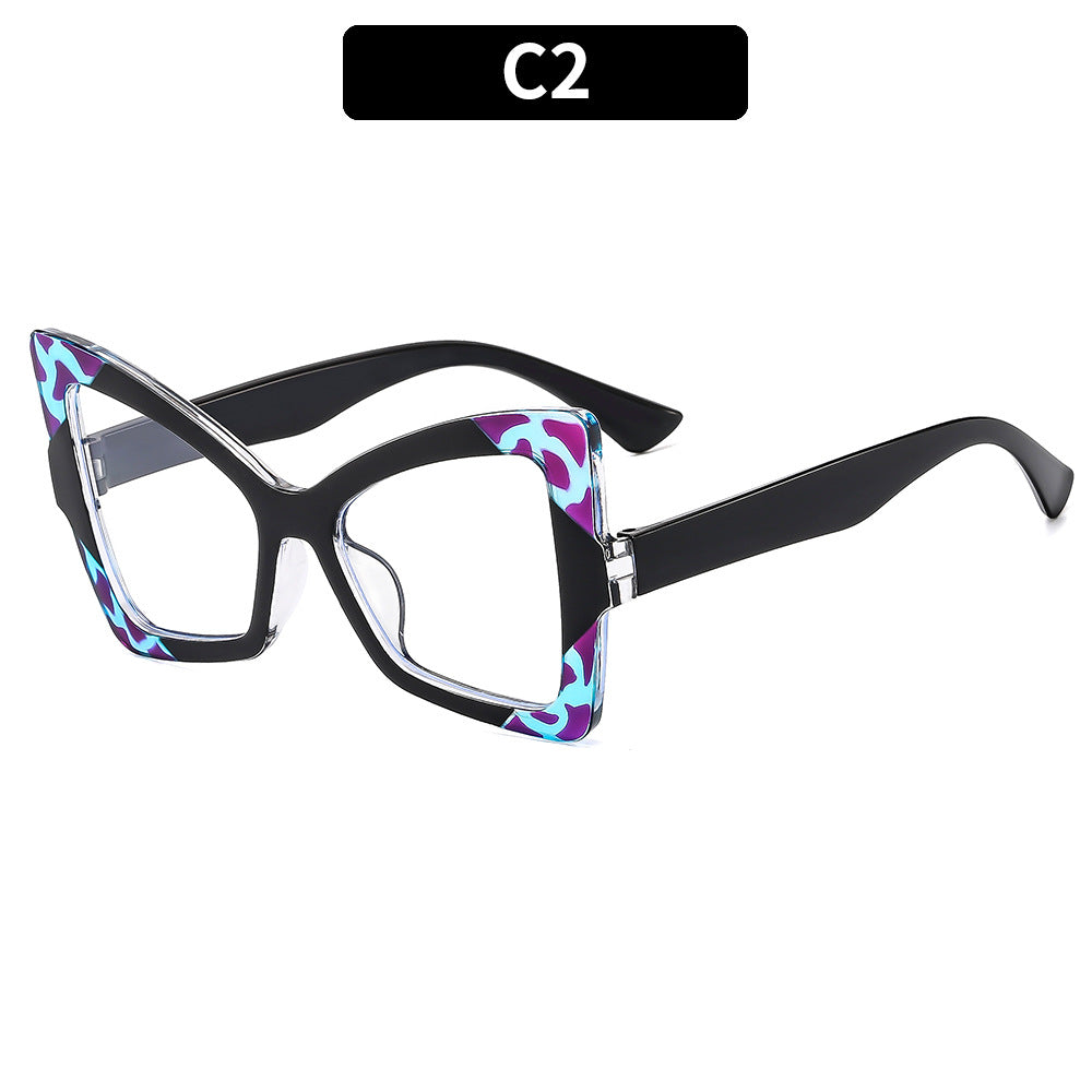 Fashionable Oval Blue Light Blocking Glasses for Women
