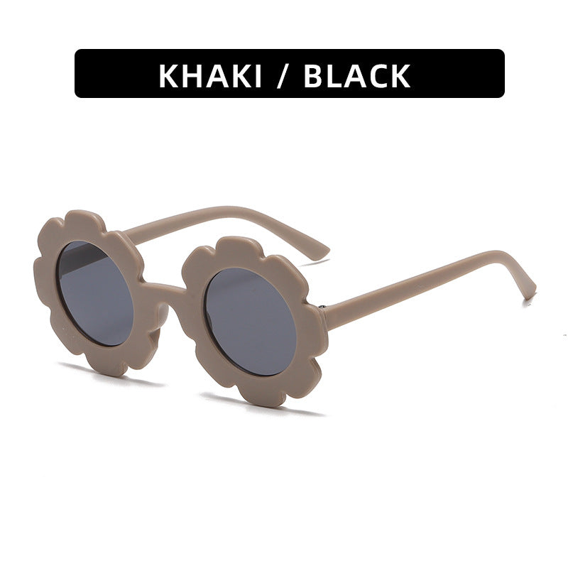 Trendy Kids' Sunglasses Cute Sunflower Design UV400 Protection
