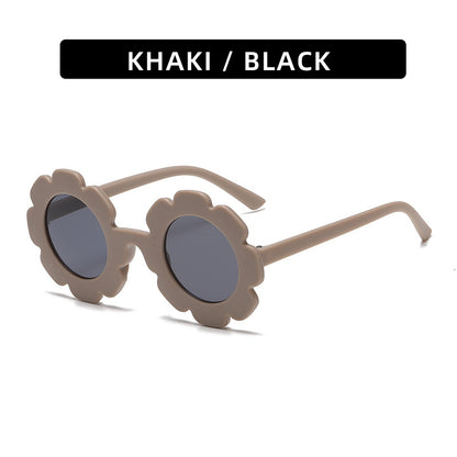 Trendy Kids' Sunglasses Cute Sunflower Design UV400 Protection