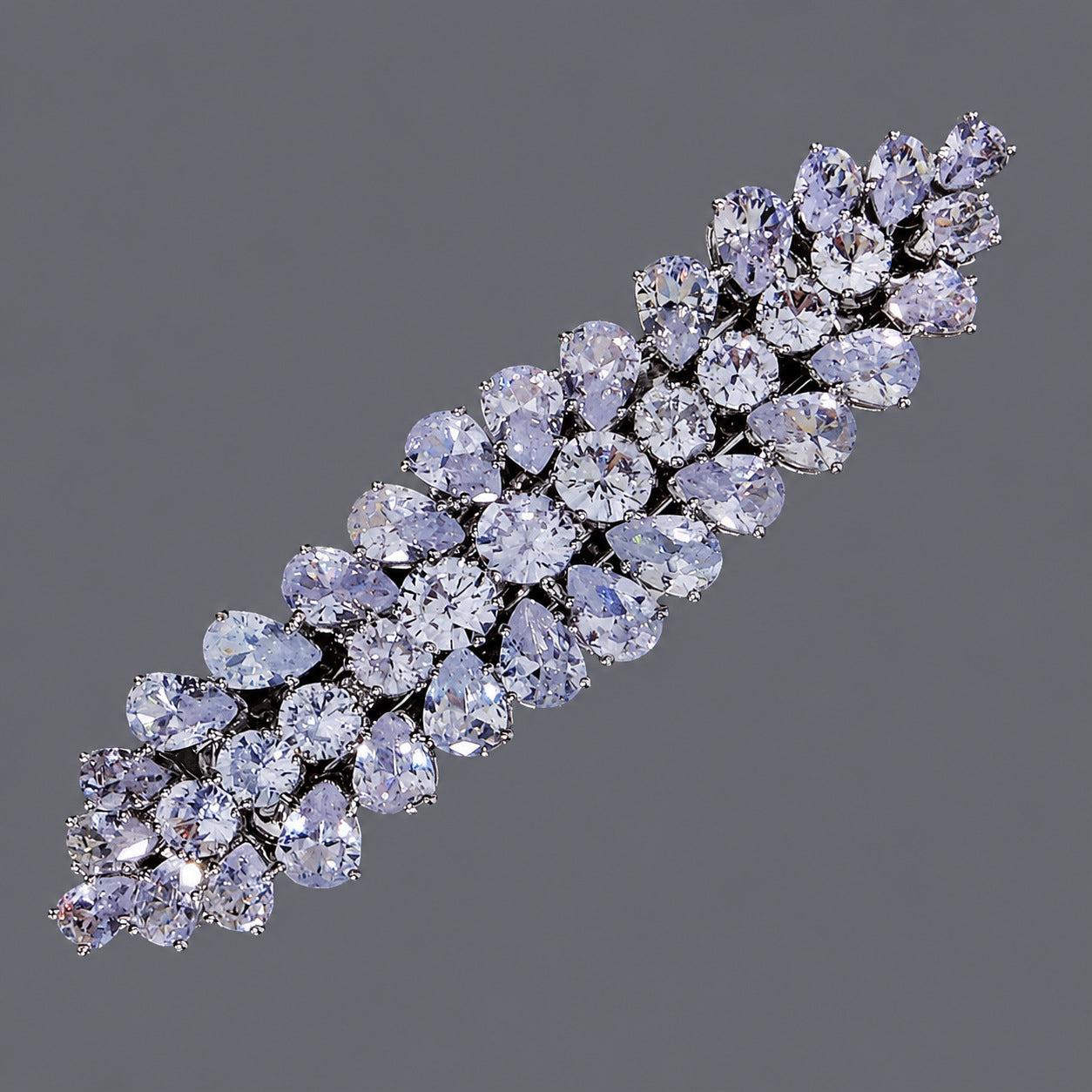 Elegant Zirconia Hair Clips for Everyday Style