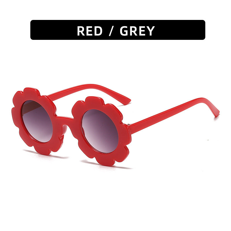 Trendy Kids' Sunglasses Cute Sunflower Design UV400 Protection