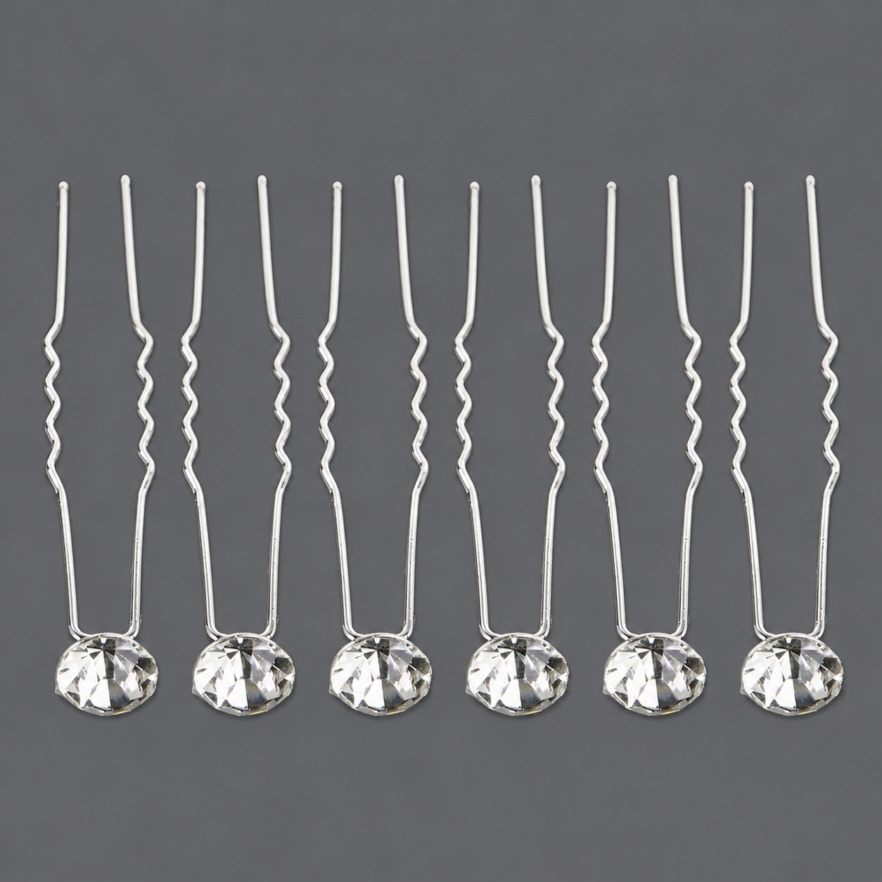 Handcrafted Pearl Hairpins With Rhinestones For Weddings