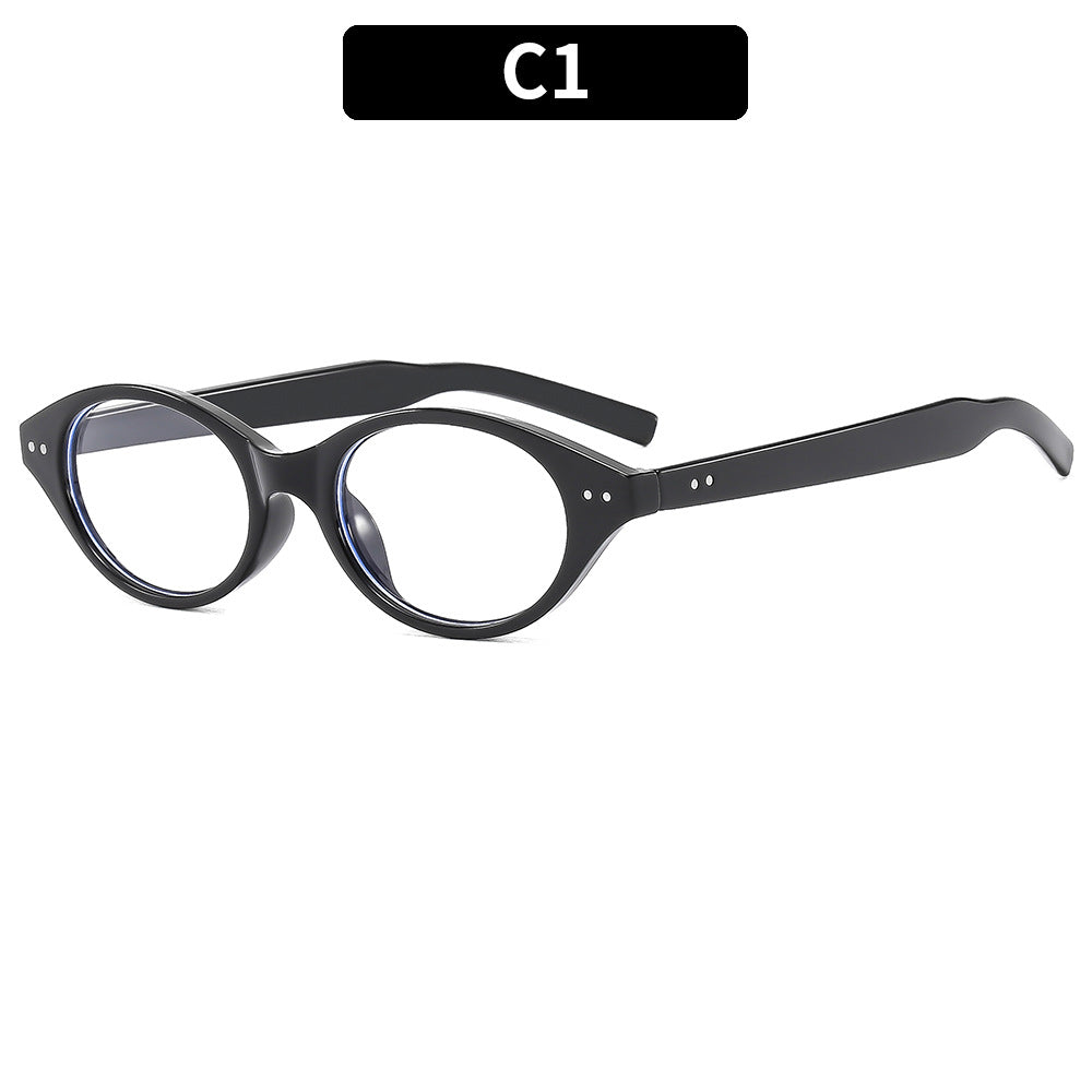 Retro Chic Unisex Clear Lens Blue Light Blocking Glasses