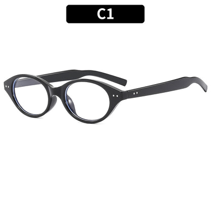 Retro Chic Unisex Clear Lens Blue Light Blocking Glasses