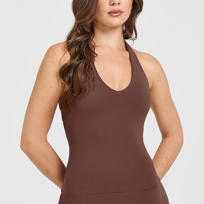 Backless Sports Tank Top for Yoga and Pilates
