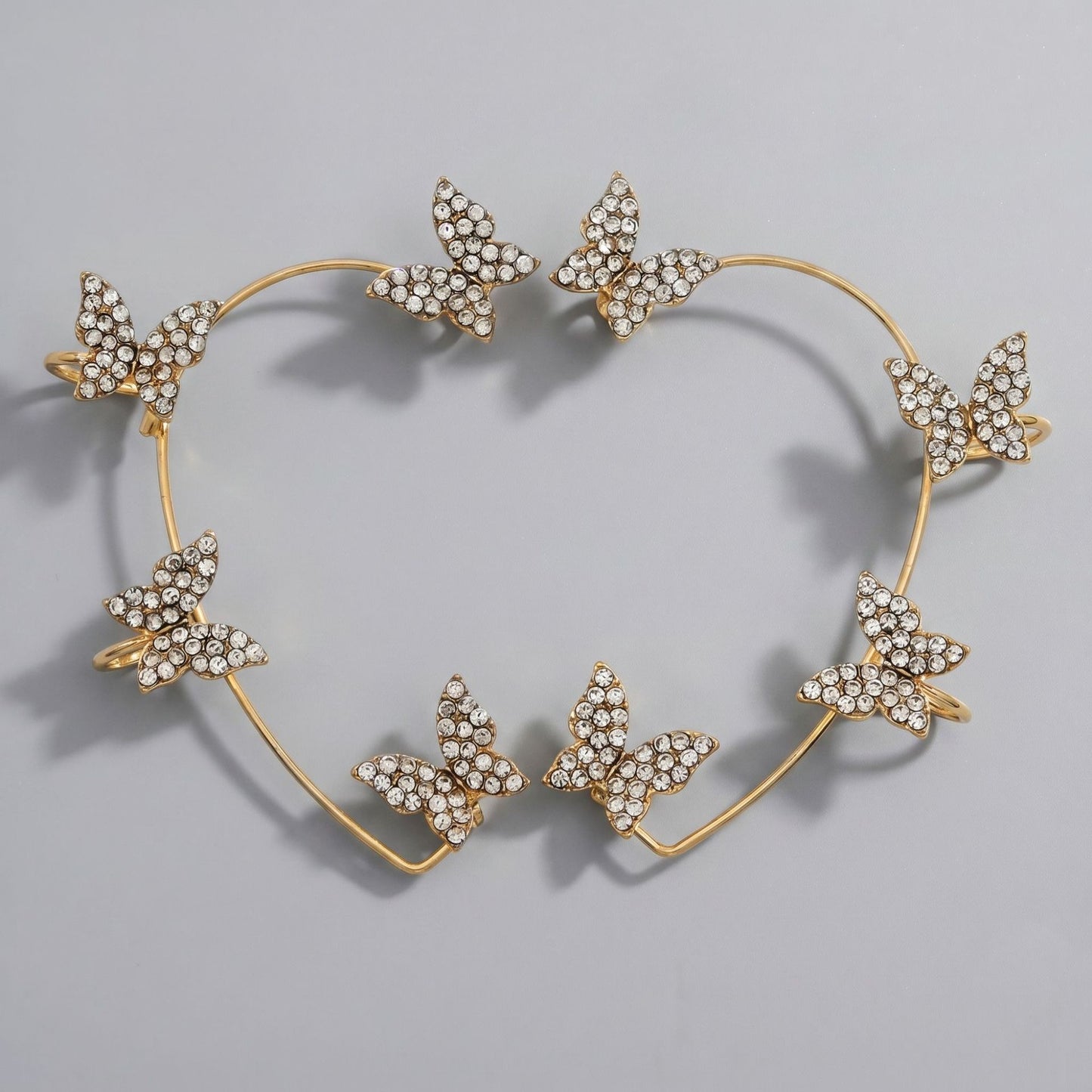 Handcrafted Pearl and Crystal Floral Earrings - Elegant and Versatile Accessories