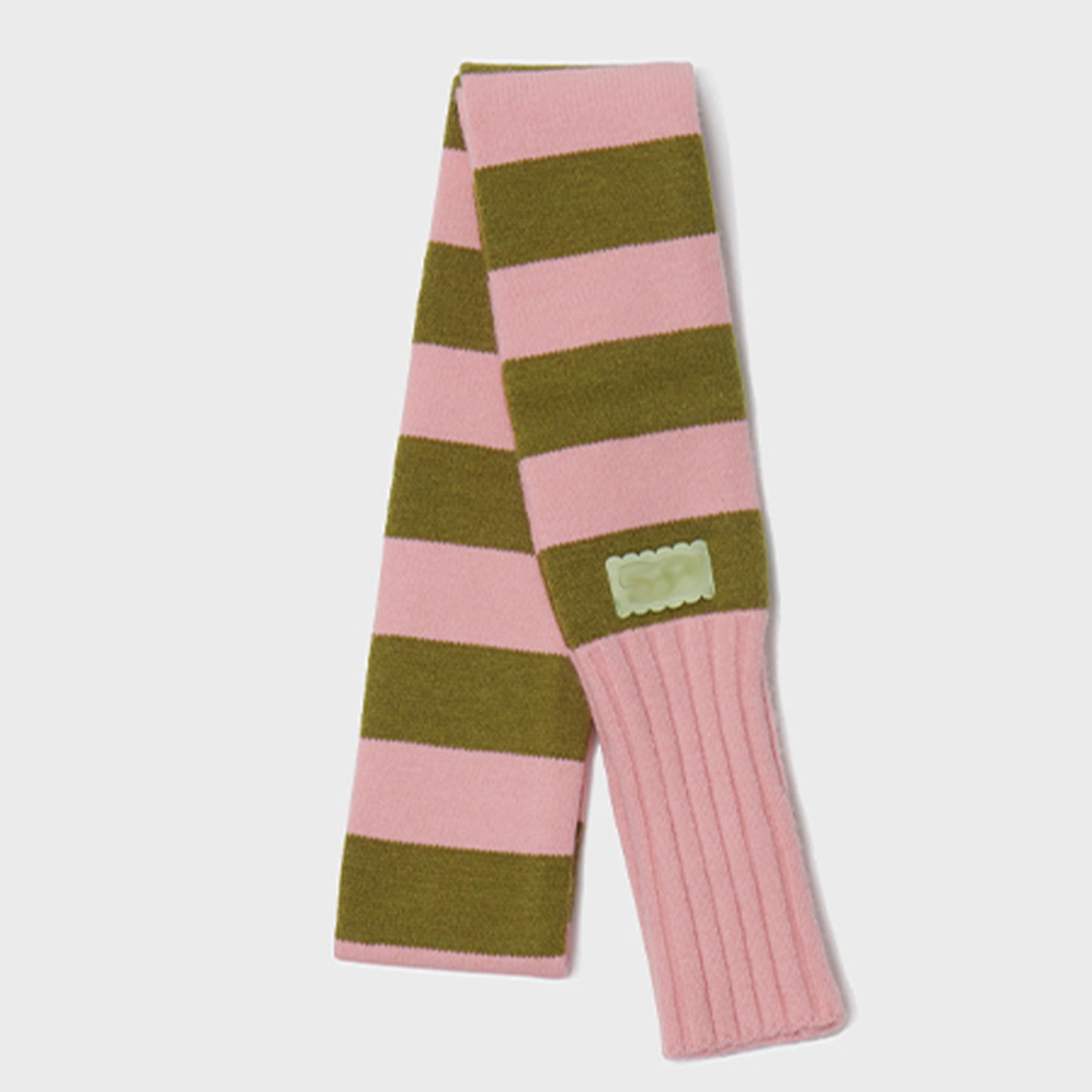 Striped Knitted Scarf for Women Stylish All-Season Accessory
