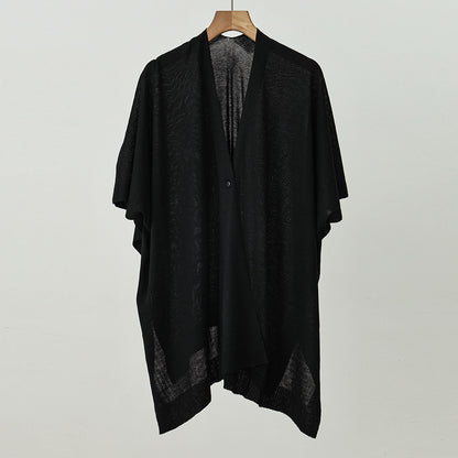 Lightweight Knit Open-Front Cardigan for Women