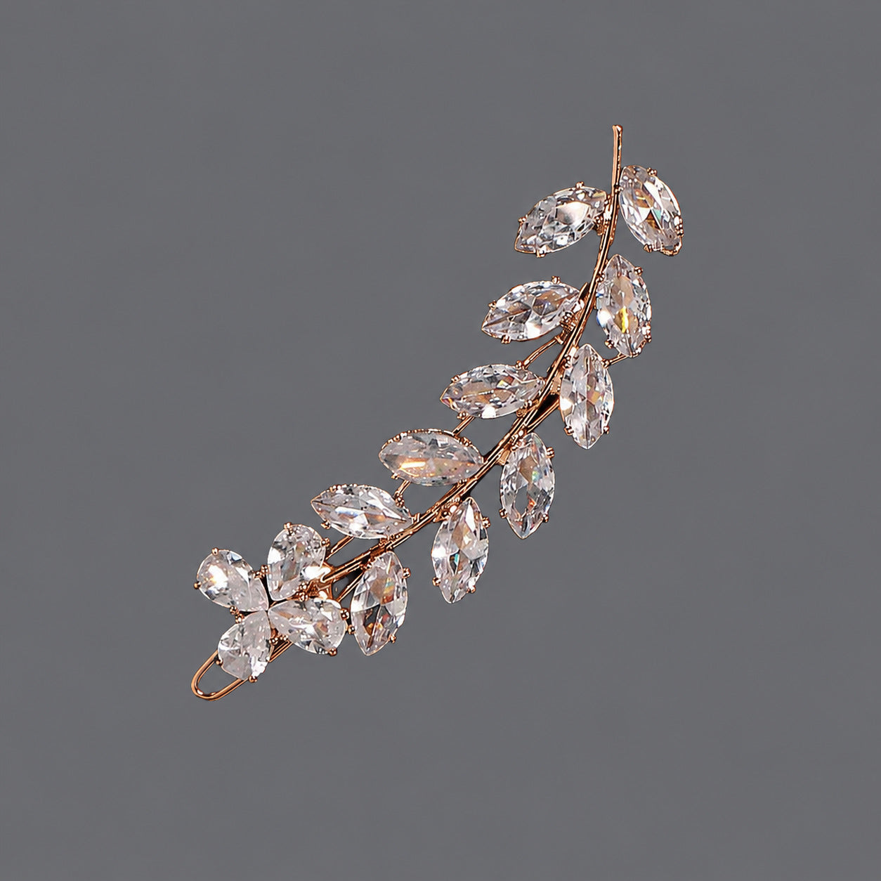 Elegant Zirconia Hair Clips for Everyday Style