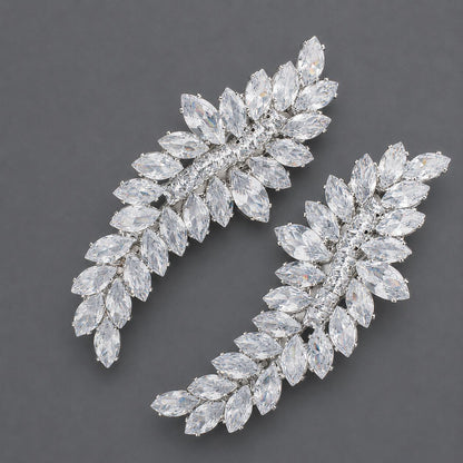 Elegant Zirconia Hair Clips for Everyday Style