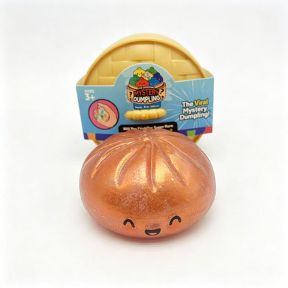 Dumpling Squishy Toy Smiley TPR Stress Relief