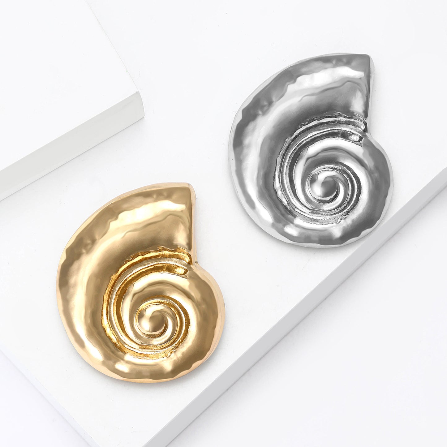Trendy Snail Shell Brooch Alloy Decorative Pin for Women