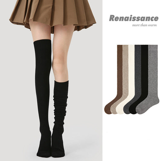 Wool Blend Over The Knee Cozy Thick Socks