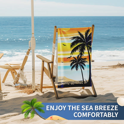 Custom Printed Beach Towel Microfiber Quick-Dry Towel