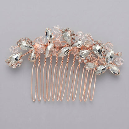 Exquisite Pearl and Crystal Flower Headpiece for Bridal Photoshoots