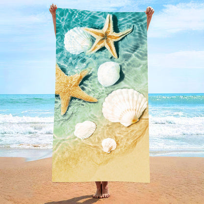Customized Microfiber Beach Towel with Digital Print