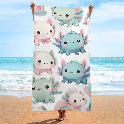 Custom Printed Beach Towel Microfiber Quick-Dry Towel