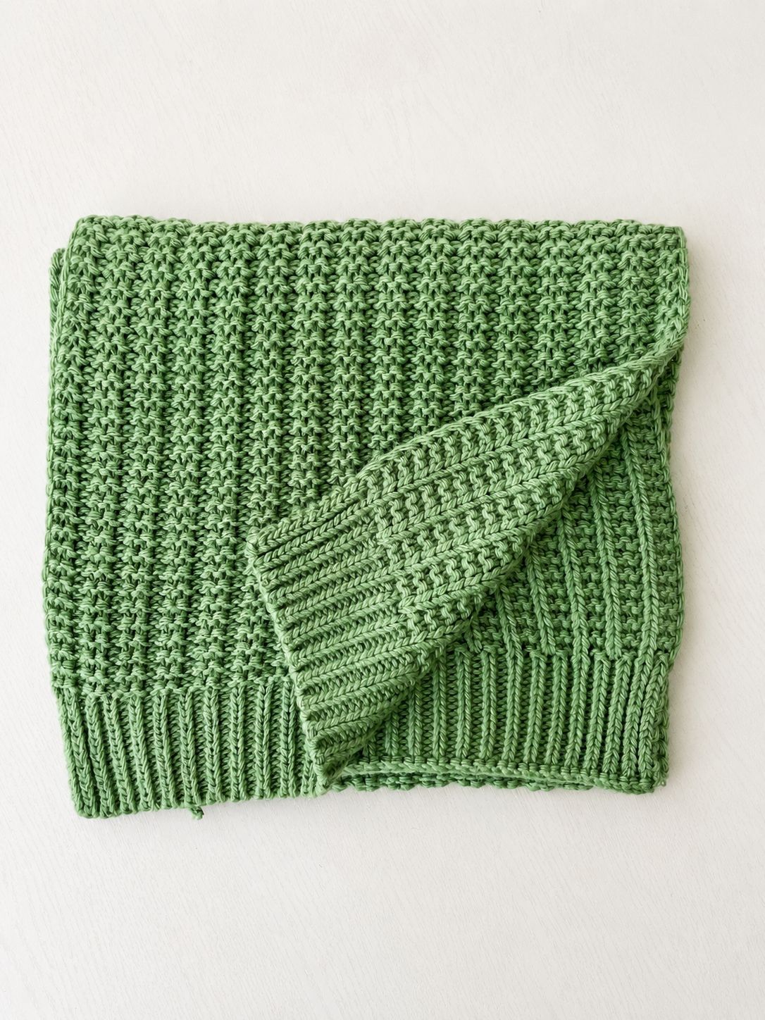 Solid Color Chunky Knit Scarf Stylish and Warm Neck Wrap